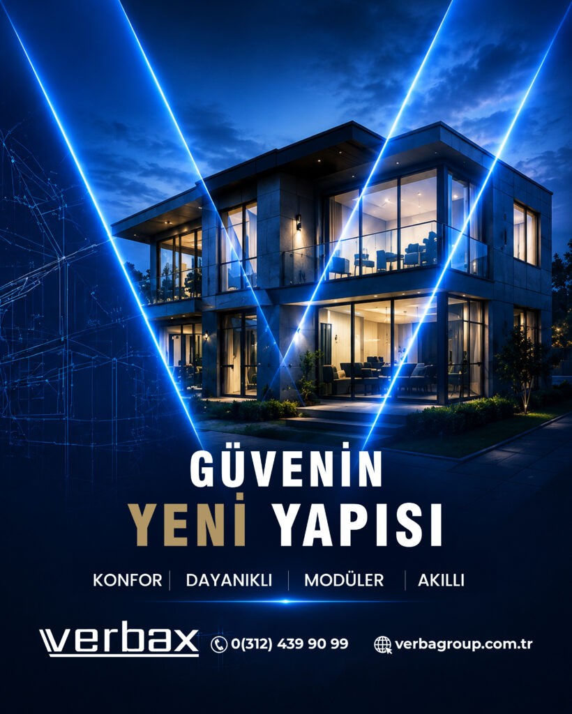 Verbax Konut: Prefabrik, Prekast ve Betonarme ile Modern Yaşam